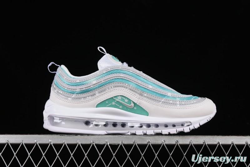 Nike Air Max 97 Custom Full-Sole Air Cushion Retro Bullet Running Shoes - 921826-101
