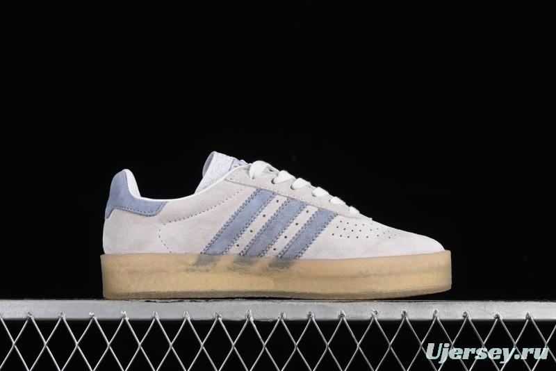 Kith x Clarks x Adidas Originals 8th Street Samba IE4035 Street Series Samba Low-Top Retro Casual Sneakers - IE4035