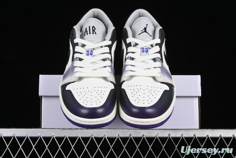 Nike Air Jordan 1 Low "Purple" Casual Sneakers - HF5759-101