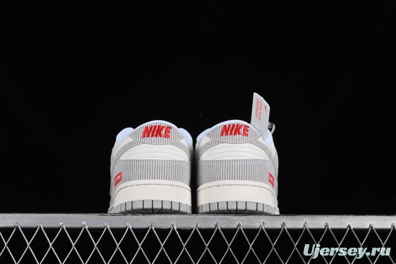 Nike SB Dunk Low Supreme Collaboration Anniversary Customized Casual Sneakers - FC1688-143