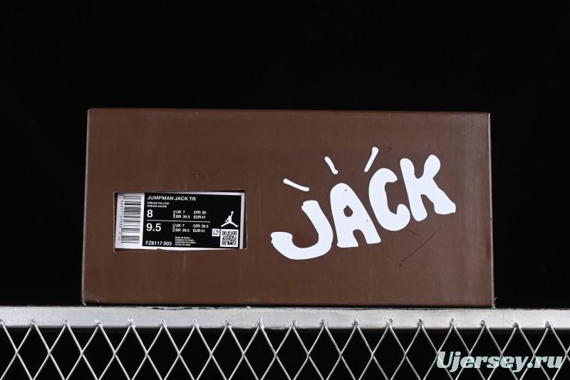 Nike Travis Scott x Jordan Cut The Check AJ1 Basketball Shoes with Velcro Strap - FZ8117-003