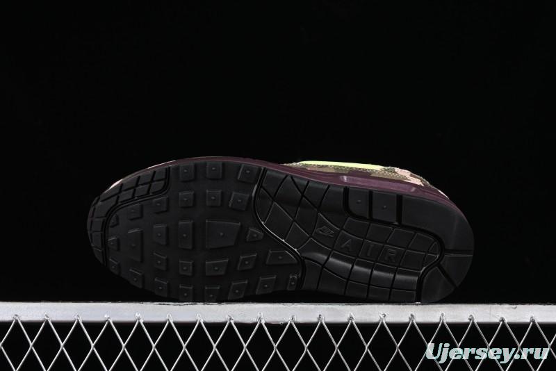 Nike Air Max 1 Retro Running Shoes with Half-Sole Air Cushion - FN8358-200