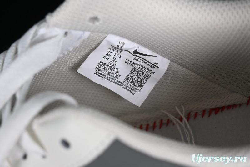 Nike Air Force 1 '07 Low "SHARK" Casual Sneakers with Full-Length Air Cushion - DB3301-220