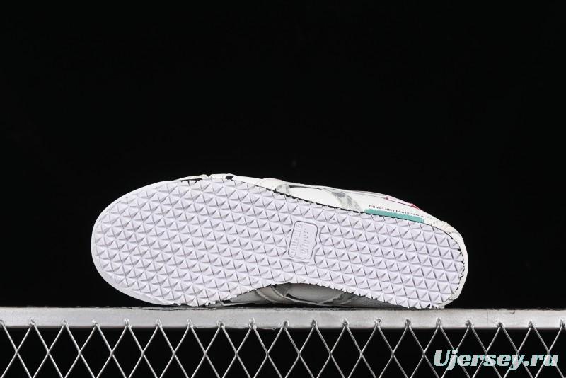 Onitsuka Tiger Mexico 66 Low-Top Leather Sneakers for Casual Running - D507L-0152