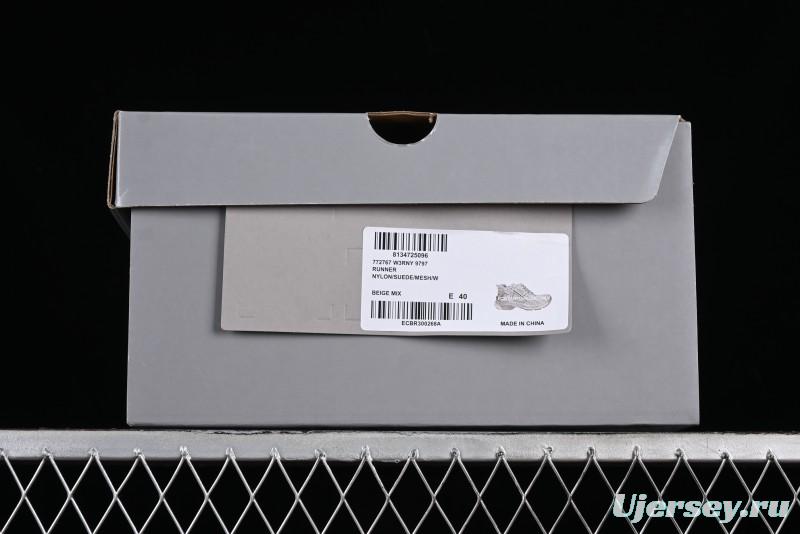 Balenciaga Runner Kith Four Color Retro Casual Sneakers - W3RNY9797