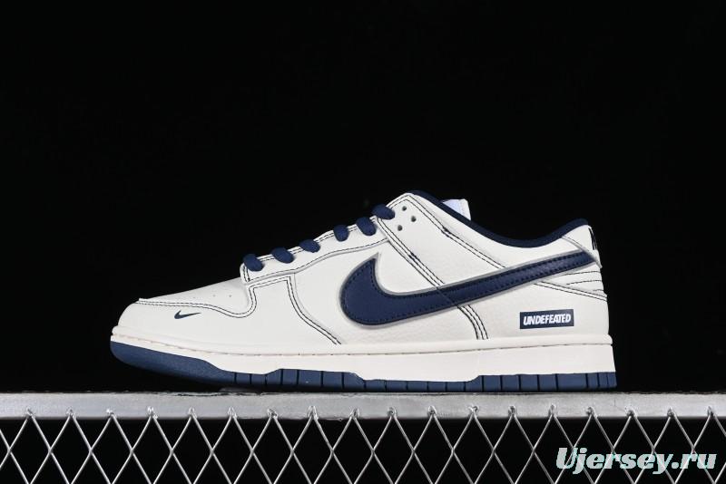 Nike SB Dunk Low UN Collaboration - Light Blue Swoosh Anniversary Custom Low-Top Casual Skate Shoes - FC1688-138