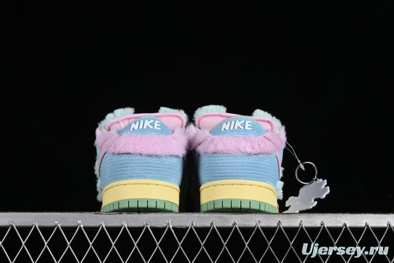 Nike SB Dunk Low Verdy x Nike Visty Collaboration Sneakers - FN6040-400