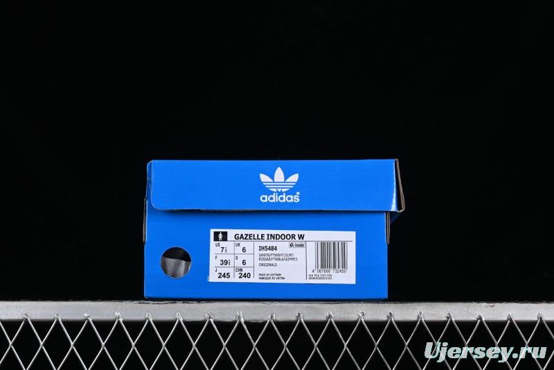 Adidas Originals Gazelle Indoor IH5484 Retro Casual Slip-Resistant Low-Top Skate Shoes
