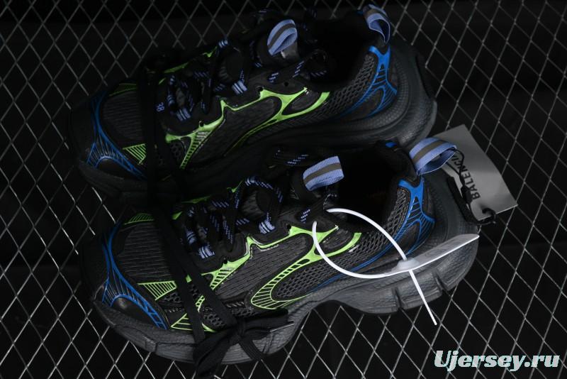 Balenciaga Phantom Sneaker Ten-Generation Trend Running Shoes with Transparent Heel Strap - W3XL51143