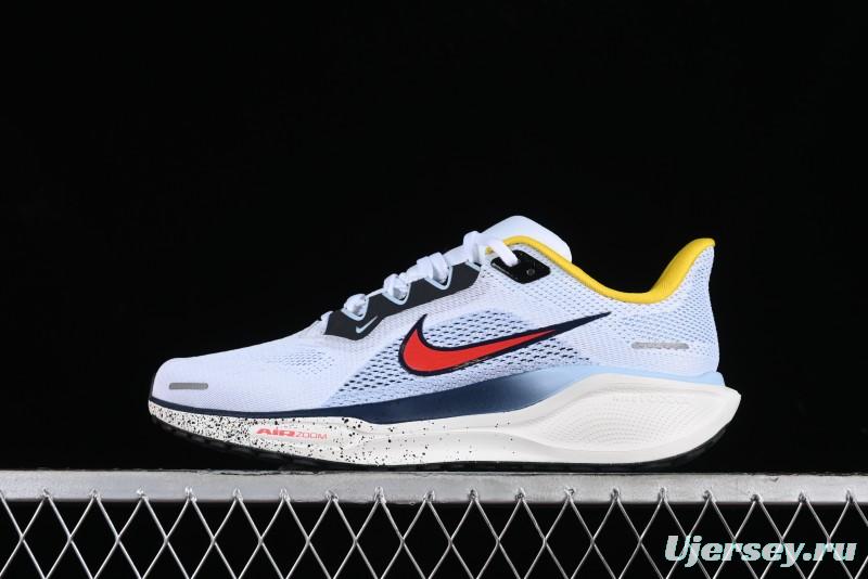 Nike Air Zoom Pegasus 41 Breathable Lightweight Running Shoes with Cushioning - HJ9068-100