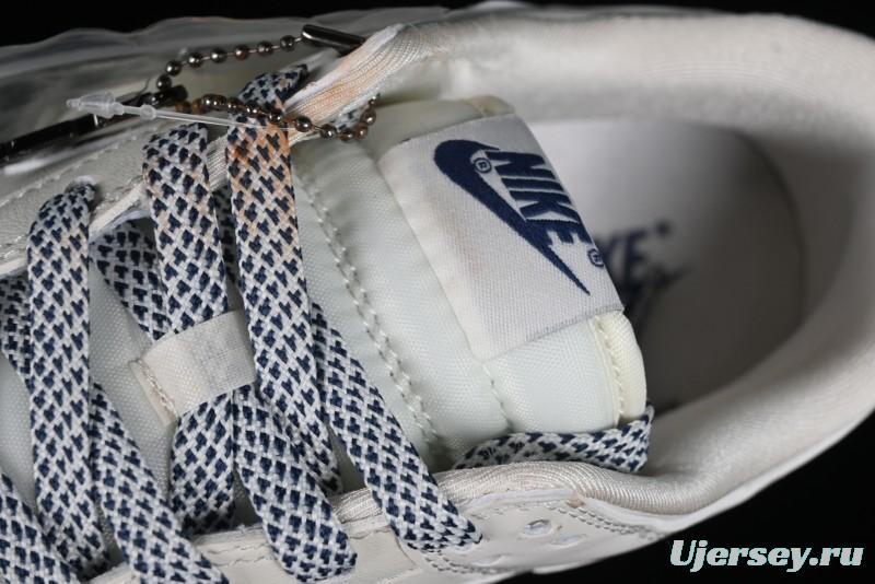 Nike SB Dunk Low LV Collaboration - Double Swoosh Blue Sole Anniversary High-End Custom Low-Top Casual Skate Shoes - XX2025-320