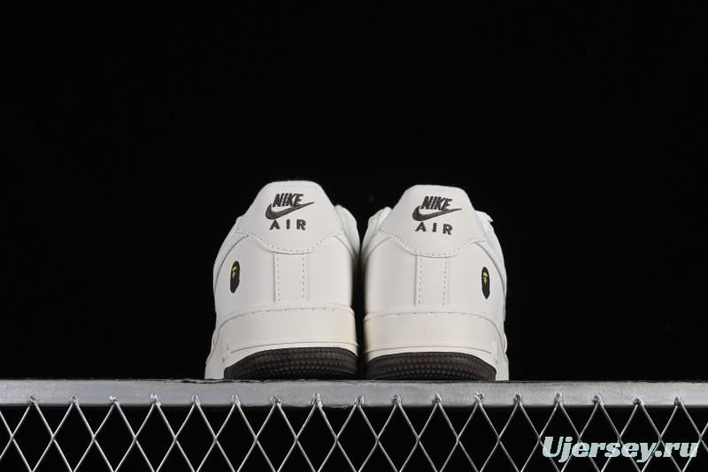 Nike Air Force 1 '07 Low BAPE Collaboration - Beige Black Star FG6688-100