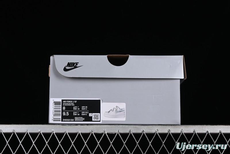 Nike Air Force 1 '07 Low Custom Anime Theme Spray-Painted Swoosh Casual Sneakers - ZH0316-016