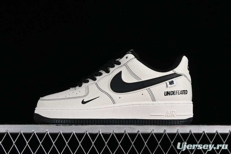 Nike Undefeated Air Force 1'07 Low Casual Sneakers with Custom Leather & Reflective Details - UT2023-201