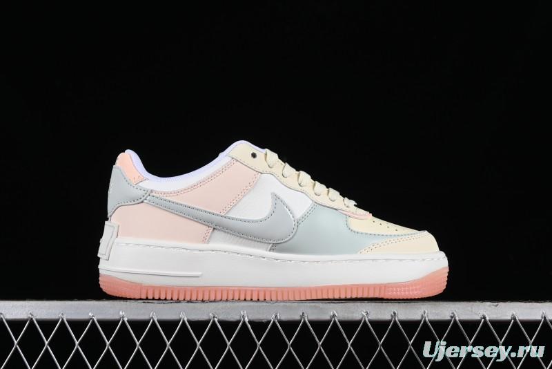 Nike Air Force 1 Shadow Low-Top Sneakers with Lightweight EVA Midsole - DZ1847-105