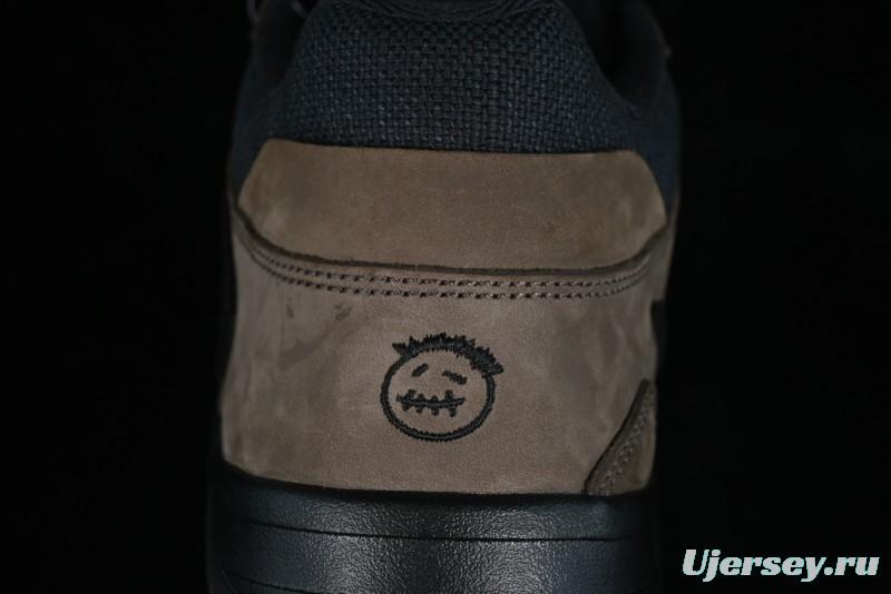 Nike Travis Scott x Jordan Cut The Check AJ1 Basketball Shoes with Velcro Design - FZ8117-200