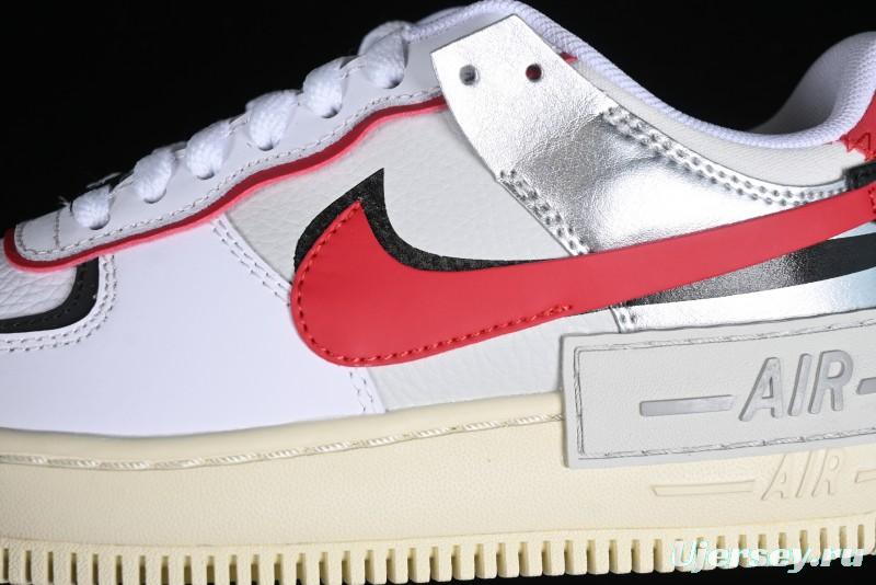 Nike Air Force 1 Shadow Lightweight Elevated Low-Top Casual Sneakers - FN6335-100