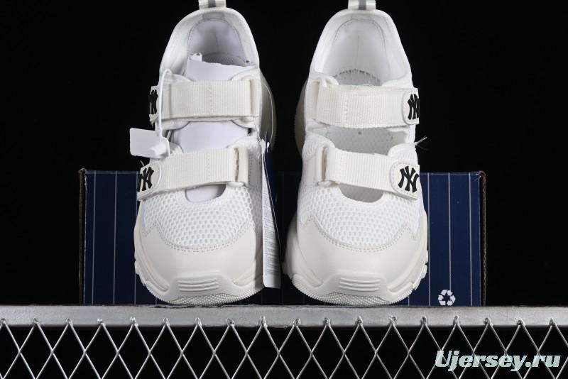 New York Yankees MLB Bigball Chunky Mask Jane Thick Platform Casual Sandals - 3ASDBCM4350IVS