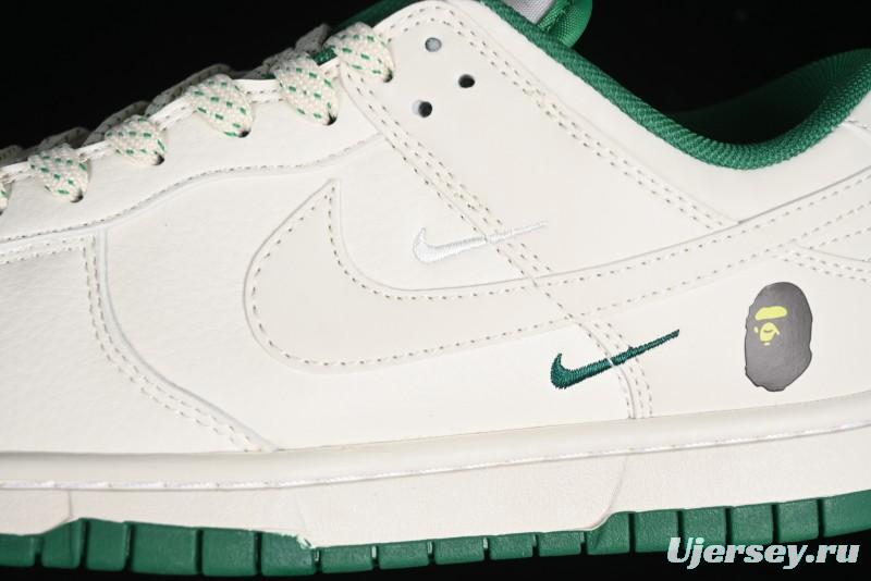 Nike SB Dunk Low BAPE Collaboration Anniversary Edition Customized Sneakers - XD6188-026