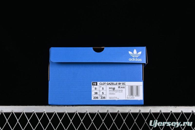 Adidas CLOT x Adidas Originals Gazelle IH3144 Retro Casual Slip-Resistant Wear-Resistant Low-Top Sneakers - IH3144