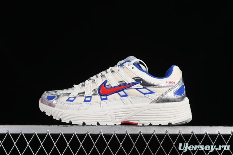 Nike P-6000 Retro Casual Sneakers with Layered Design and Ultra-Lightweight Body - CJ7789-162