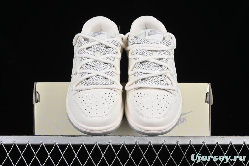 Nike SB Dunk Low LV Collaboration Anniversary Edition Custom Low-Top Casual Sneakers - XX2025-332