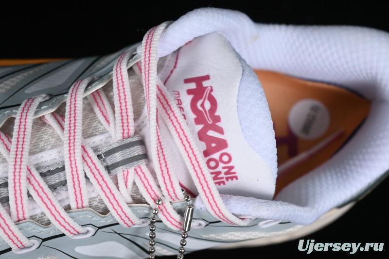 Hoka Mafate Speed 2 Lightweight Cushioned Trail Running Shoes with Vibram Outsole - 1126851 WIFL