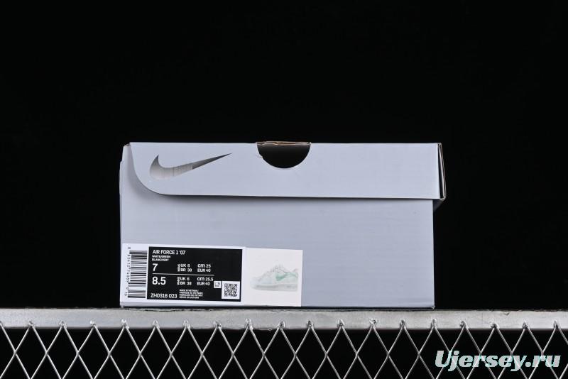 Nike Air Force 1 '07 Low Anime Themed Custom Swoosh Strap Casual Sneakers - ZH0316-023