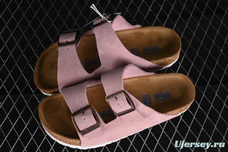 Birkenstock Arizona Soft Footbed Sandals with Suede Leather and Lambswool Lining - G.D4