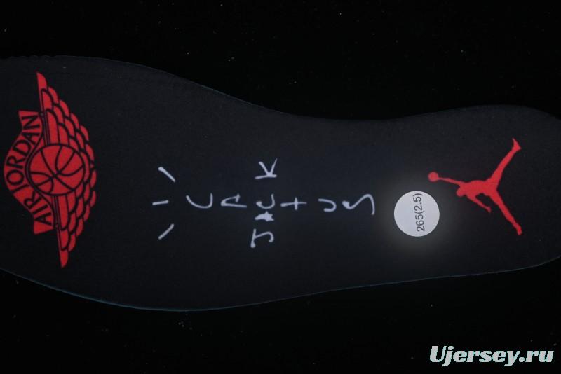 Nike Travis Scott x Air Jordan 1 Low OG AJ1 Reverse Swoosh Sneakers - DM7866-202