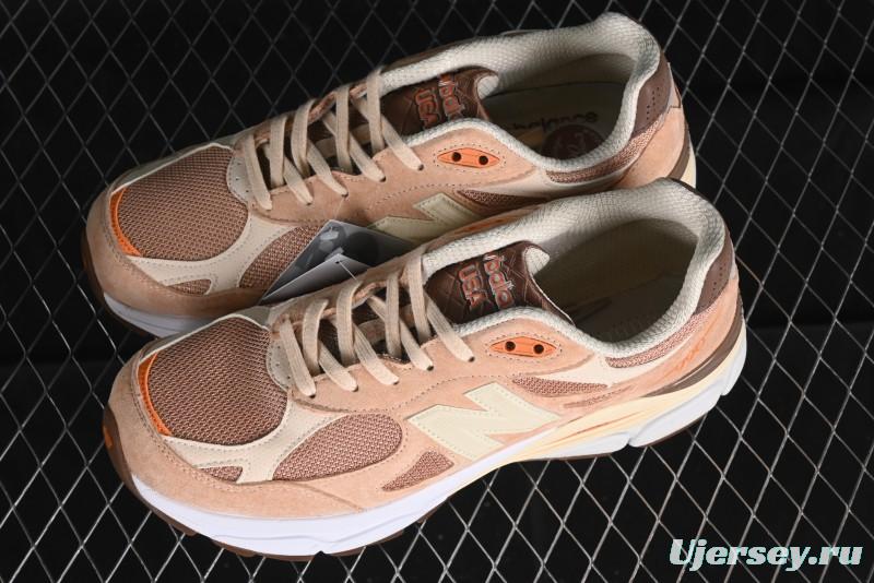 New Balance Made In USA M990 Series High-End Classic Retro Running Shoes with Carbon Fiber Midsole - M990SZ3