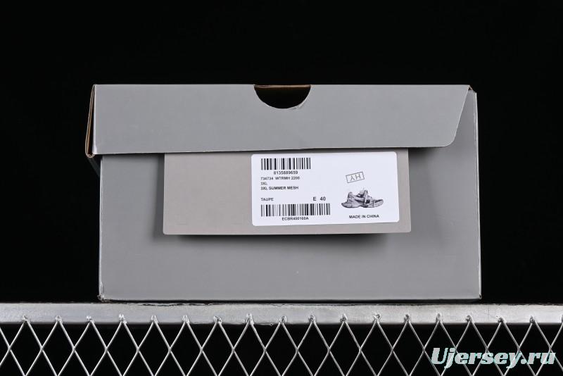 Balenciaga Phantom Sneaker Outdoor Running Shoes with Transparent Heel Strap - WTRMH2200