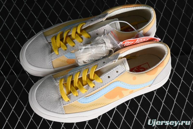 Vans Style 36 Low-Top Casual Sneakers in Cheese & Sea Salt Colorway - VN0A3DZ3OXS