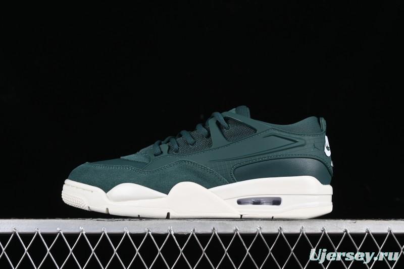 Nike Air Jordan 4 Remastered Military Green Retro Sneakers - FQ7940-300