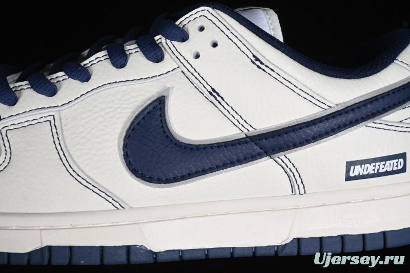 Nike SB Dunk Low UN Collaboration - Light Blue Swoosh Anniversary Custom Low-Top Casual Skate Shoes - FC1688-138