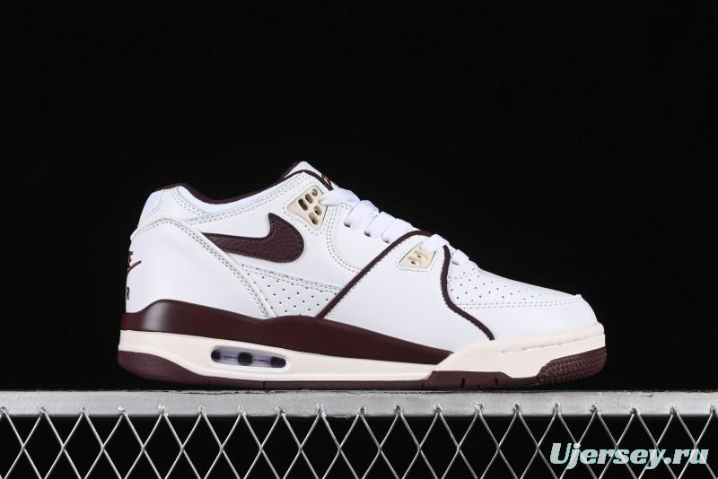 Nike Air Flight 89 Low Basketball Shoes with Air Cushion Technology - FQ8256-100