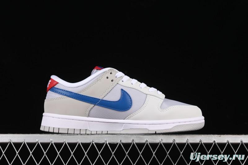 Nike Dunk Low SB Silver Surfer Skateboarding Shoes with Metallic Silver Upper - HF0391-001