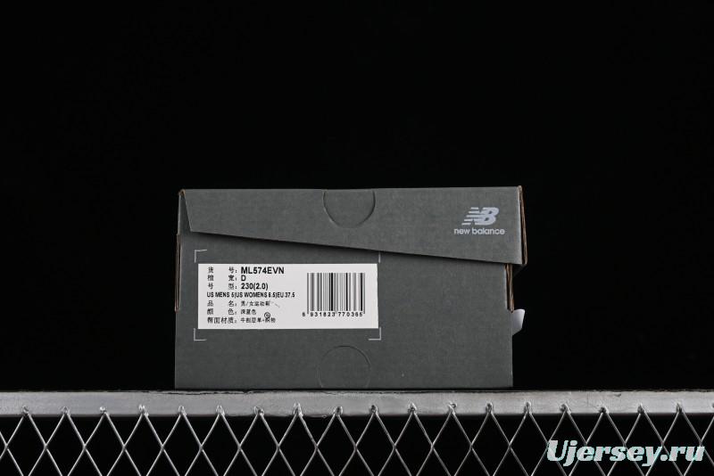 New Balance 574 Series Retro Casual Running Shoes - ML574EVN