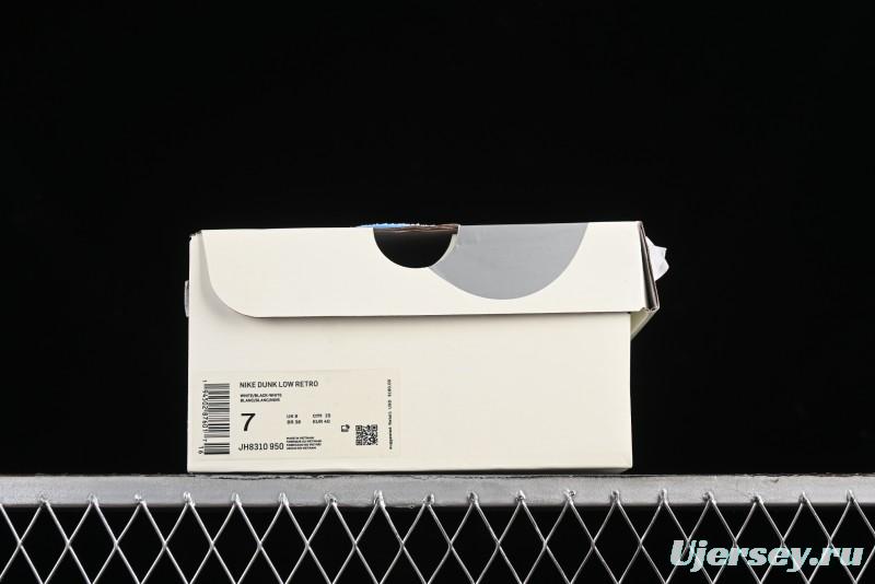 Nike SB Dunk Low CLOT Collaboration - Gray Blue Knit Anniversary Custom Low-Top Casual Skate Shoes - JH8310-950