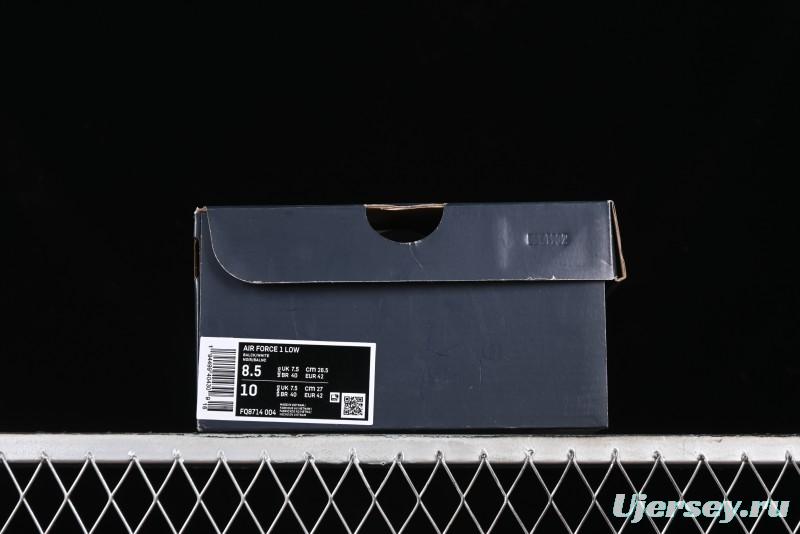 Nike Air Force 1 '07 Low Casual Sneakers with Full-Length Air Cushion - FQ8714-004