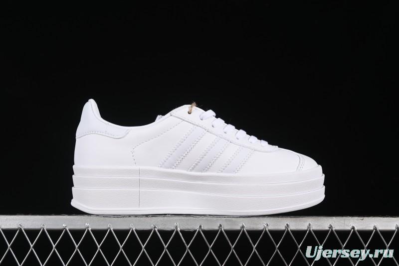 Adidas Originals Gazelle Bold IE5130 Low-Top Sneakers with Thick Sole for Casual Wear, Slip-Resistant and Durable - IE5130