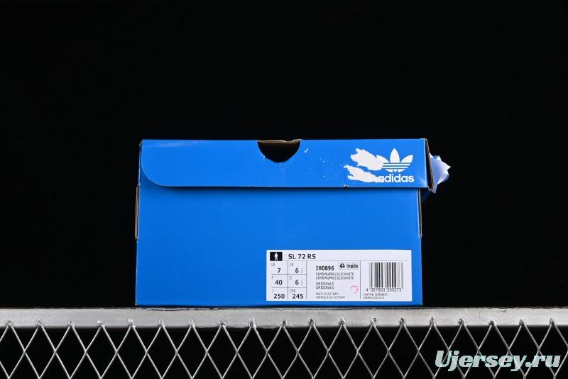 Adidas Originals SL 72 RS Retro Running Shoes with Ecotex Tongue and EVA Midsole - IH0896