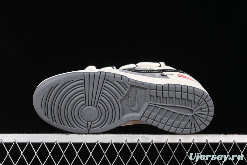 Nike SB Dunk Low Stussy Anniversary Edition Customized Low-Top Casual Sneakers - SJ2068-287