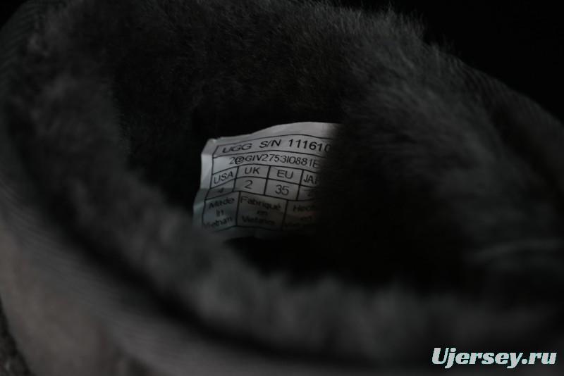 UGG Classic Ultra Mini Short Boots with Genuine Australian Shearling and TREADLITE Outsole - 1116109