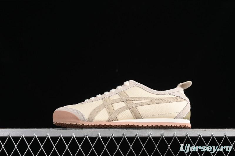Onitsuka Tiger Mexico 66 Low-Top Leather Running Shoes - 1183C076-101