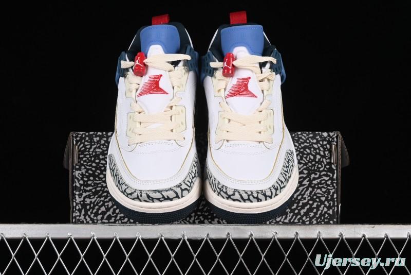 Nike Jordan Spizike Low AJ Hybrid Sneakers with Air Jordan 3, 4, 5, 6 Design Elements - HM3712-164