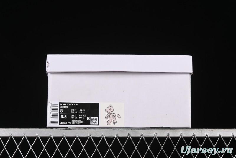 Nike Air Force 1 '07 Low Casual Sneakers with Assassination of Little Bear Anime Theme - DB3301-770