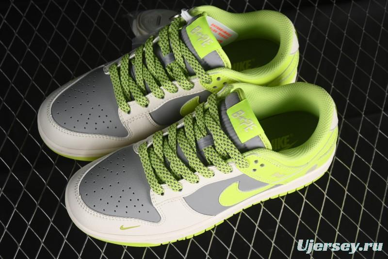 Nike SB Dunk Low BAPE Collaboration - Anniversary Premium Custom Low-Top Casual Sneakers - BB8969-005