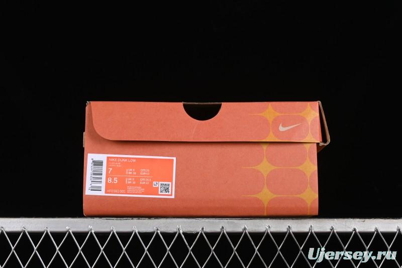 Nike Dunk Low SB Silver Surfer Skateboarding Shoes with Metallic Silver Upper - HF0391-001