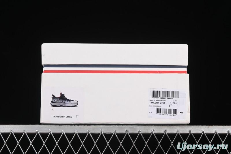 Moncler Trailgrip GTX Hiking Shoes with Cordura Nylon Gore-Tex Waterproof and Vibram Outsole - M00240M3457